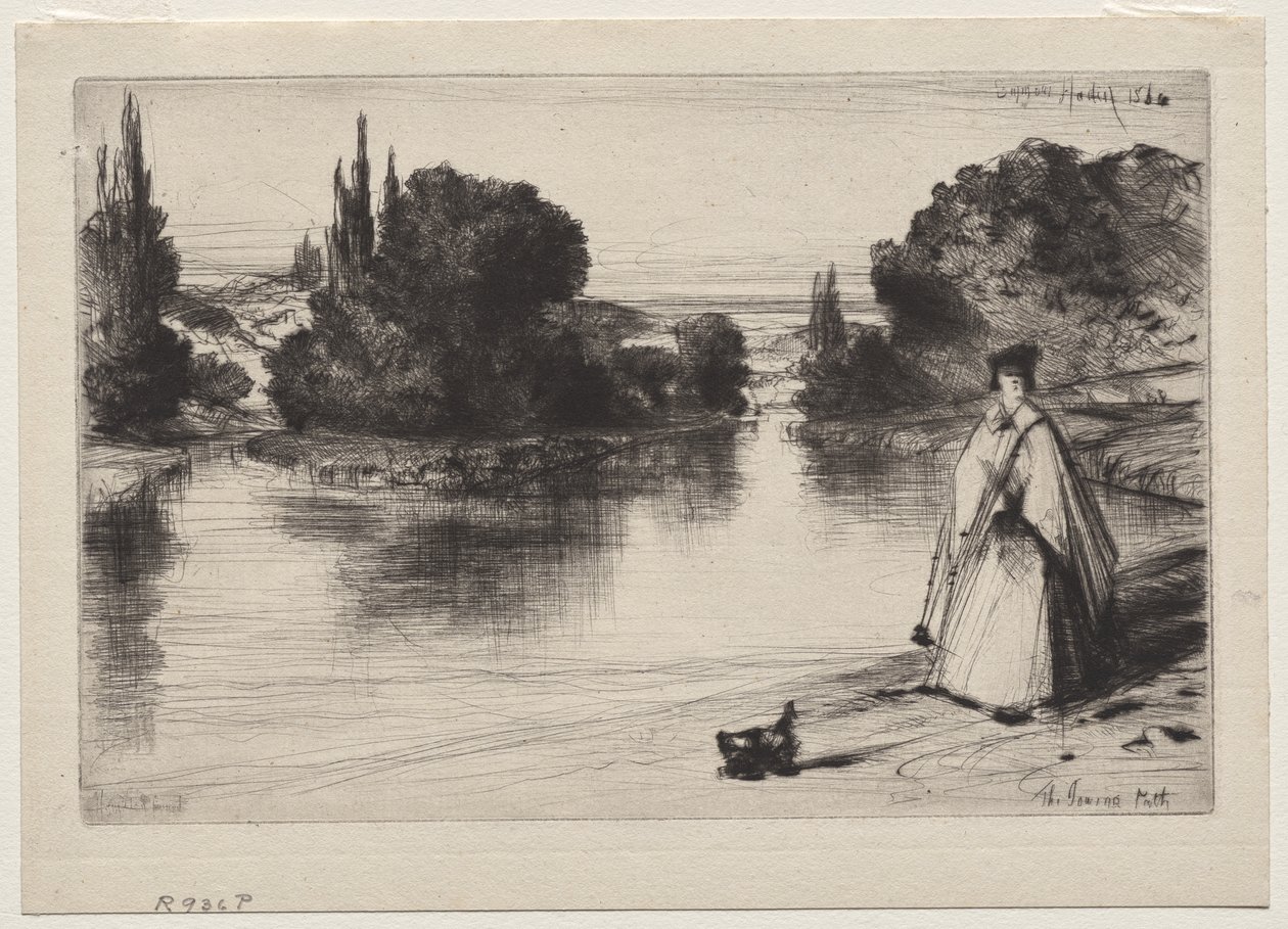 Bogservägen av Francis Seymour Haden