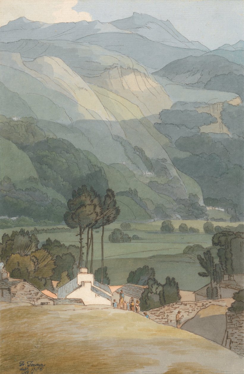 Ambleside av Francis Towne
