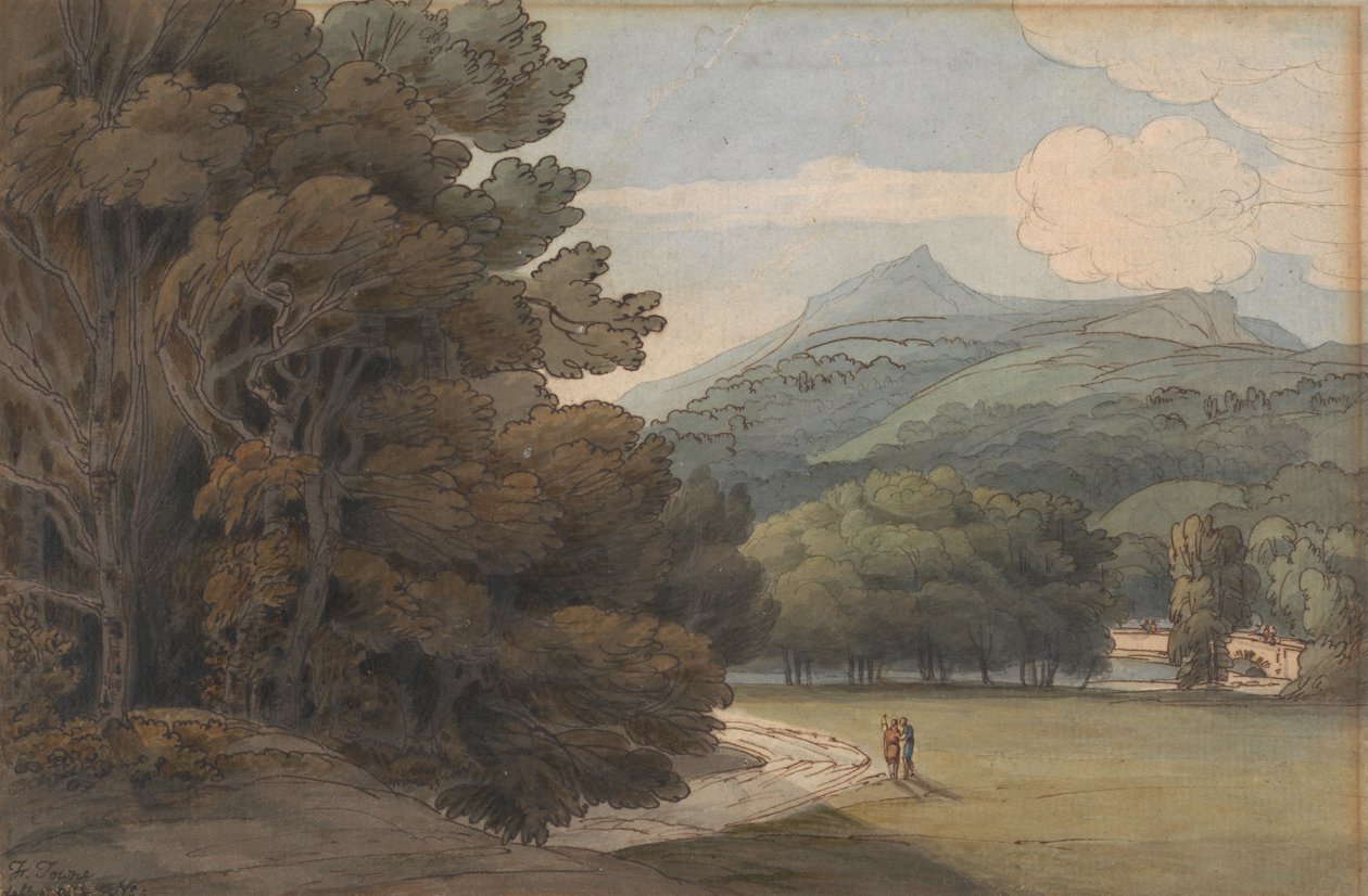 Nära Ambleside av Francis Towne