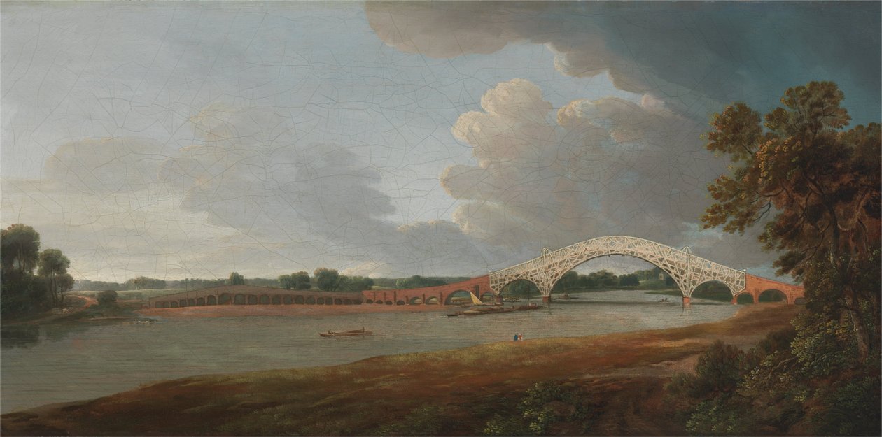 Gamla Walton Bridge av Francis Towne