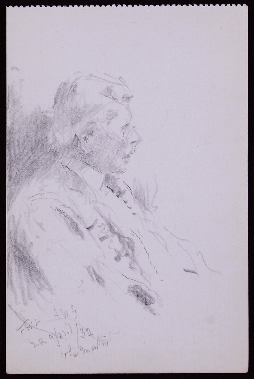 Porträtt av Basil Oliver av Francis Wilfred Lawson