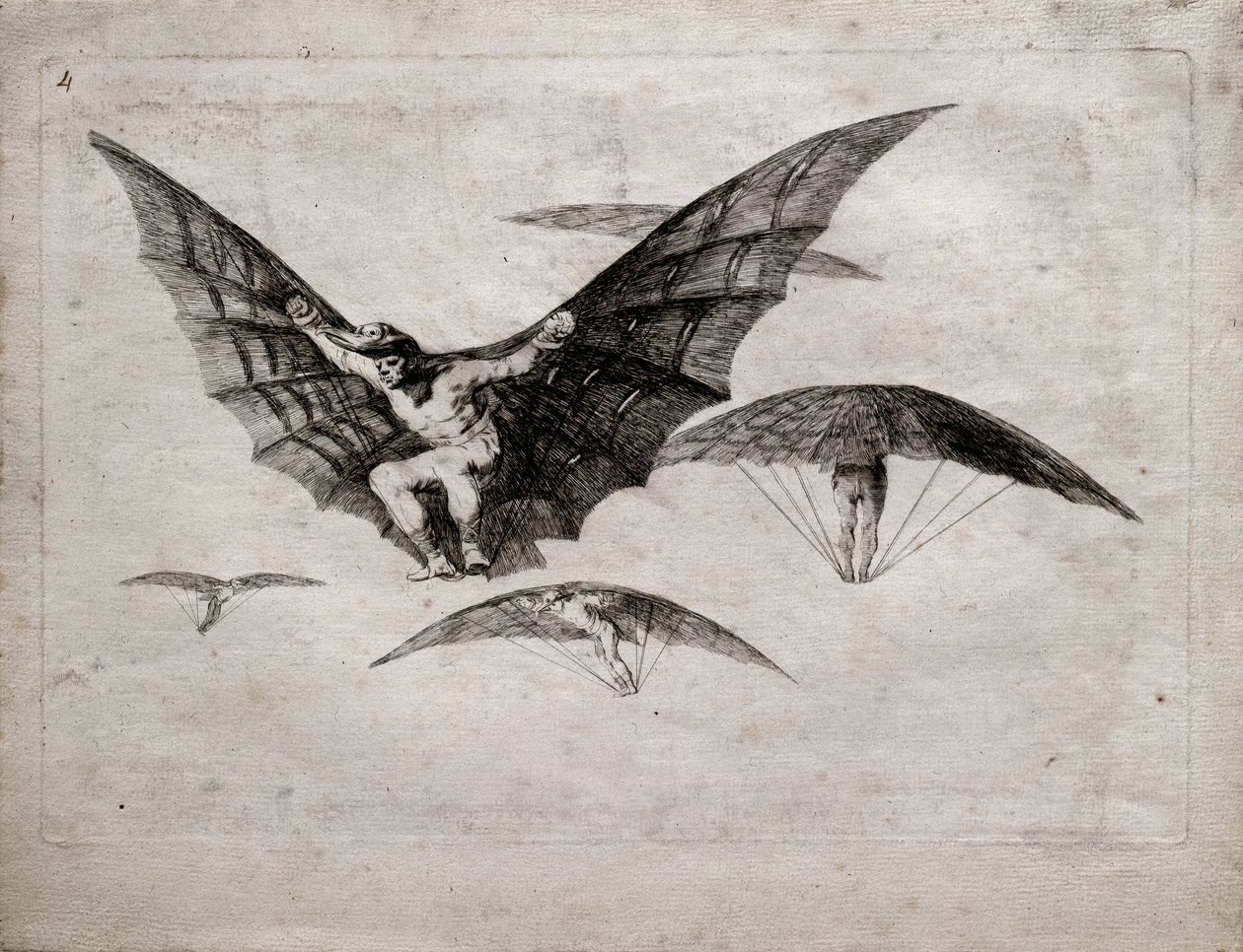 Flygläge av Francisco de Goya
