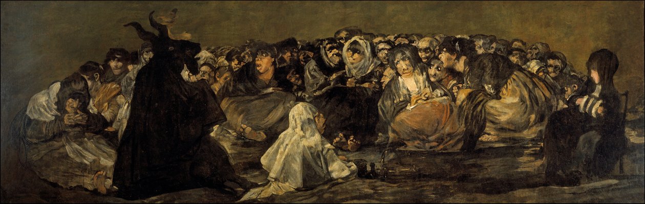 Witches Sabbath   av Francisco de Goya