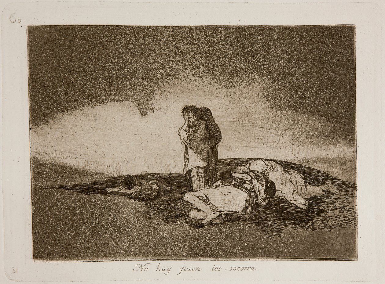 Krypkatastrofer av Francisco de Goya