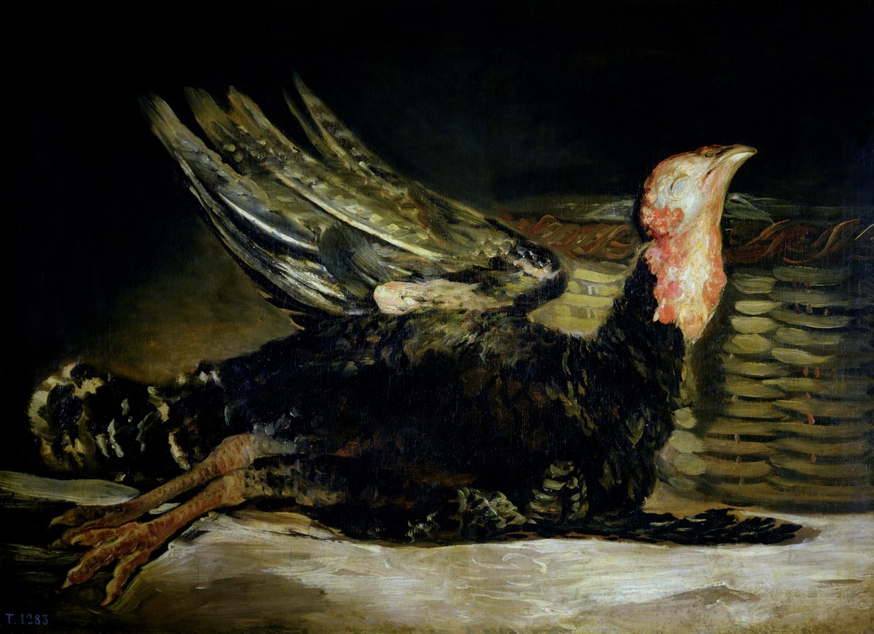 Stilleben, c.1808-12 av Francisco de Goya