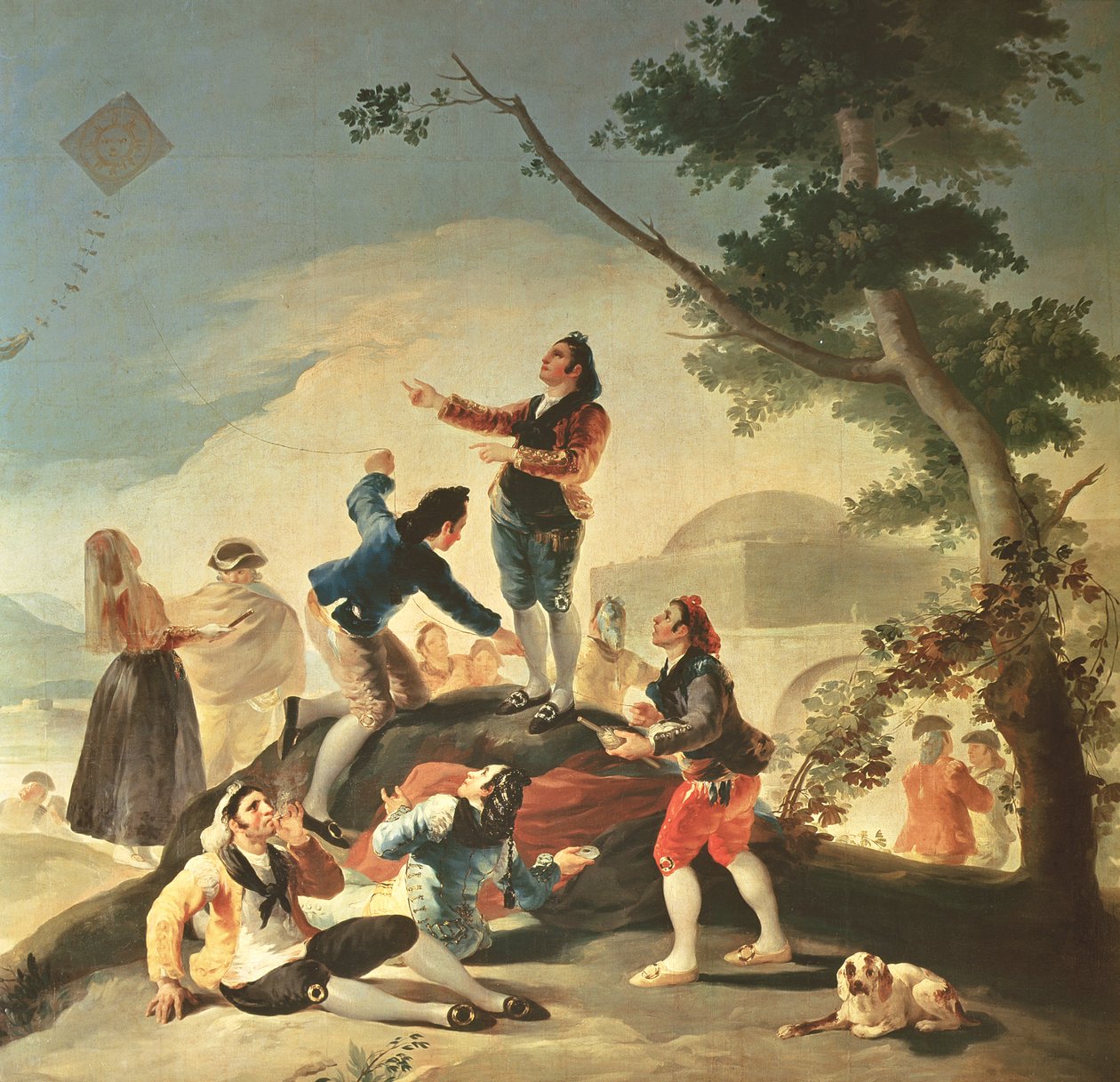 Draken, 1777-78 av Francisco de Goya