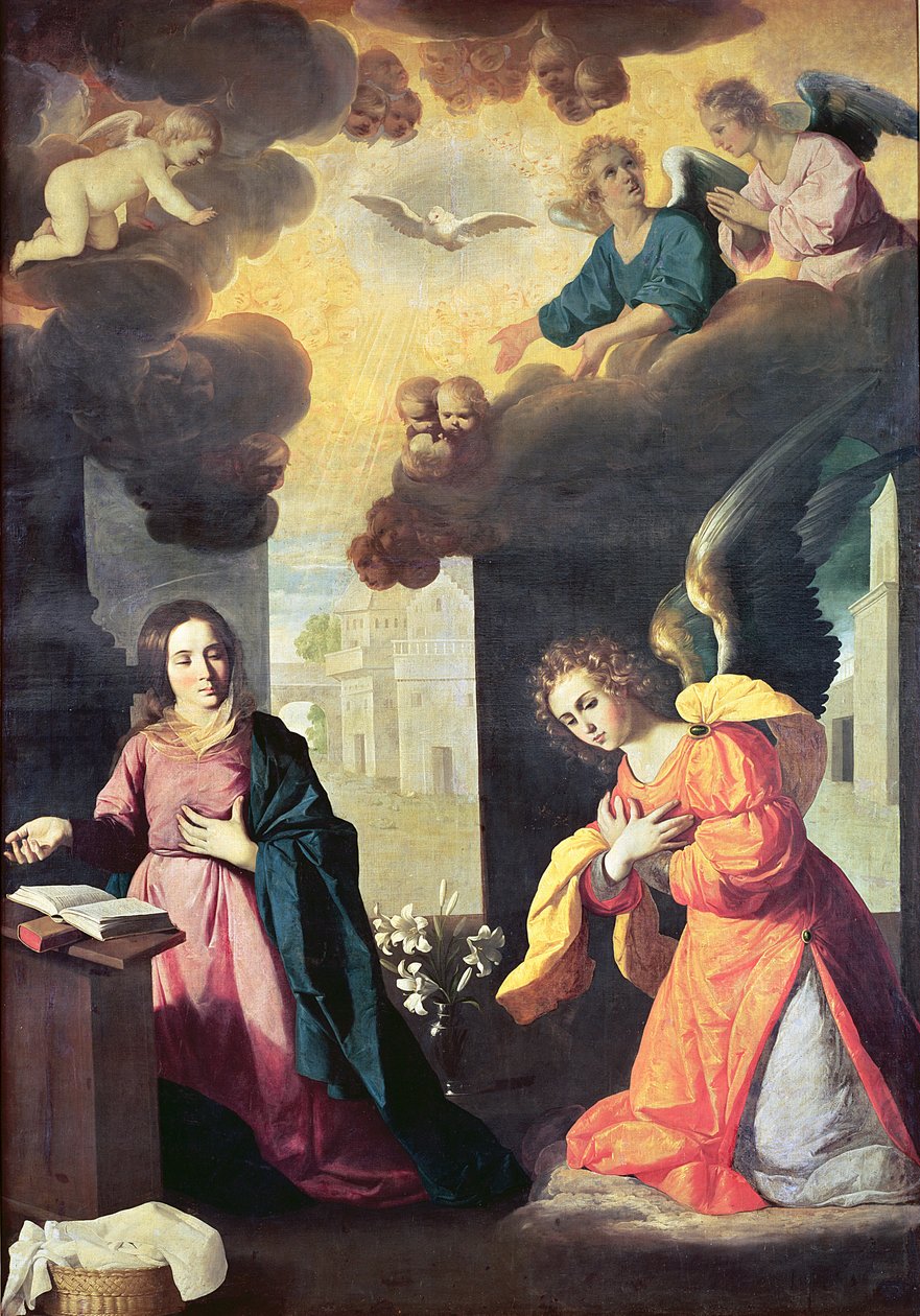 Bebådelsen av Francisco de Zurbaran