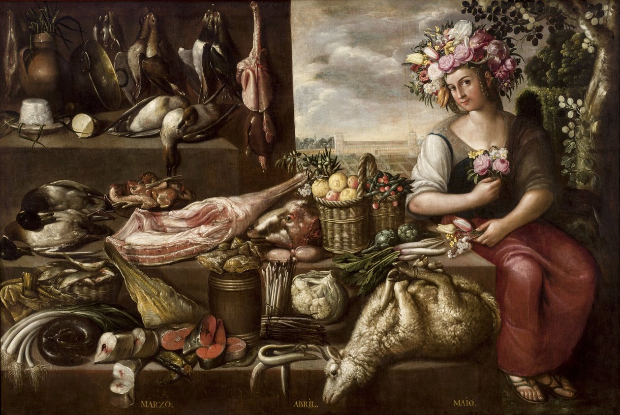 Våren, 1638. av Francisco Barrera