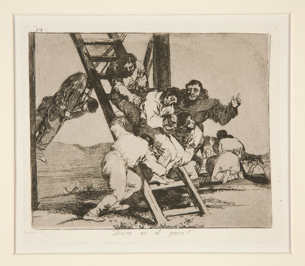 Svårt är steget! (Artikel av Francisco de Goya