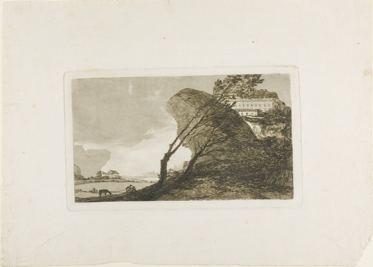 Den stora stenen av Francisco Jose de Goya y Lucientes