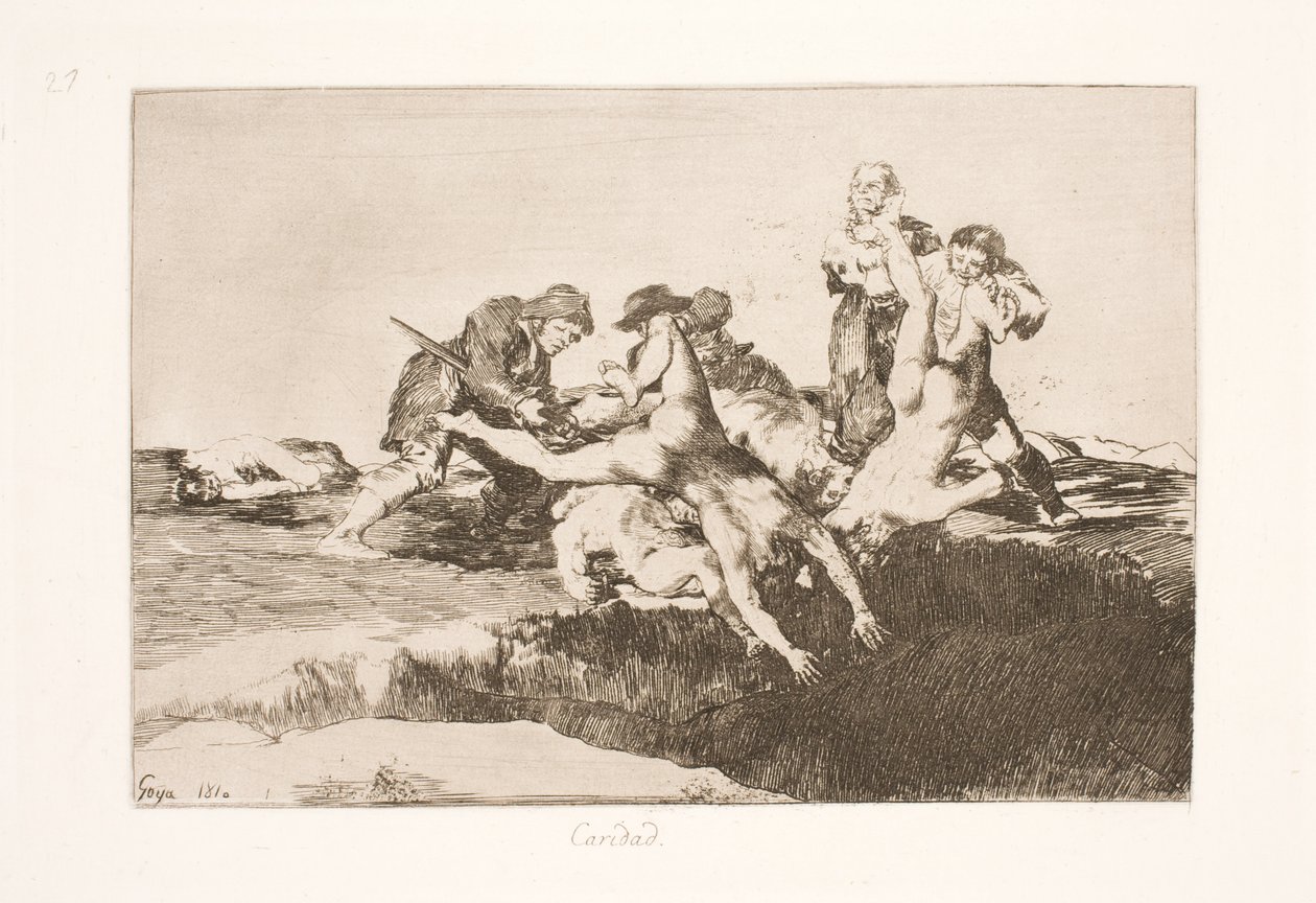 Barmhärtighet (27) av Francisco de Goya