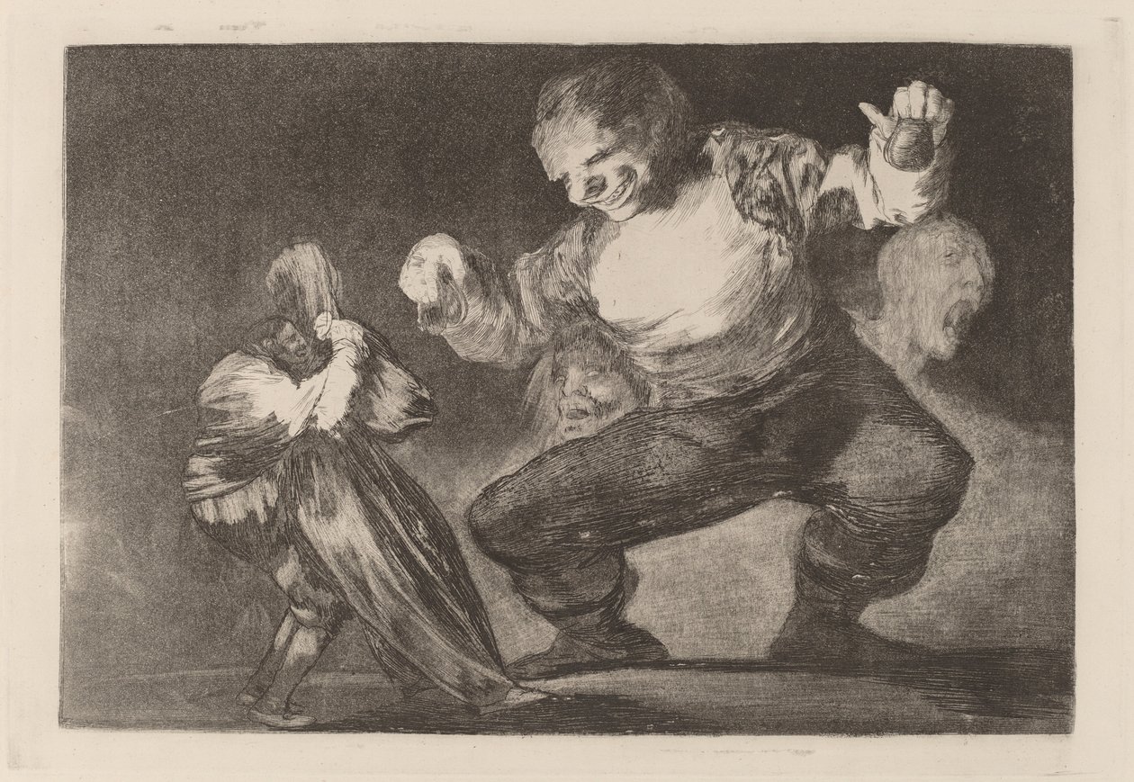Bobalicon (Simpleton) av Francisco de Goya