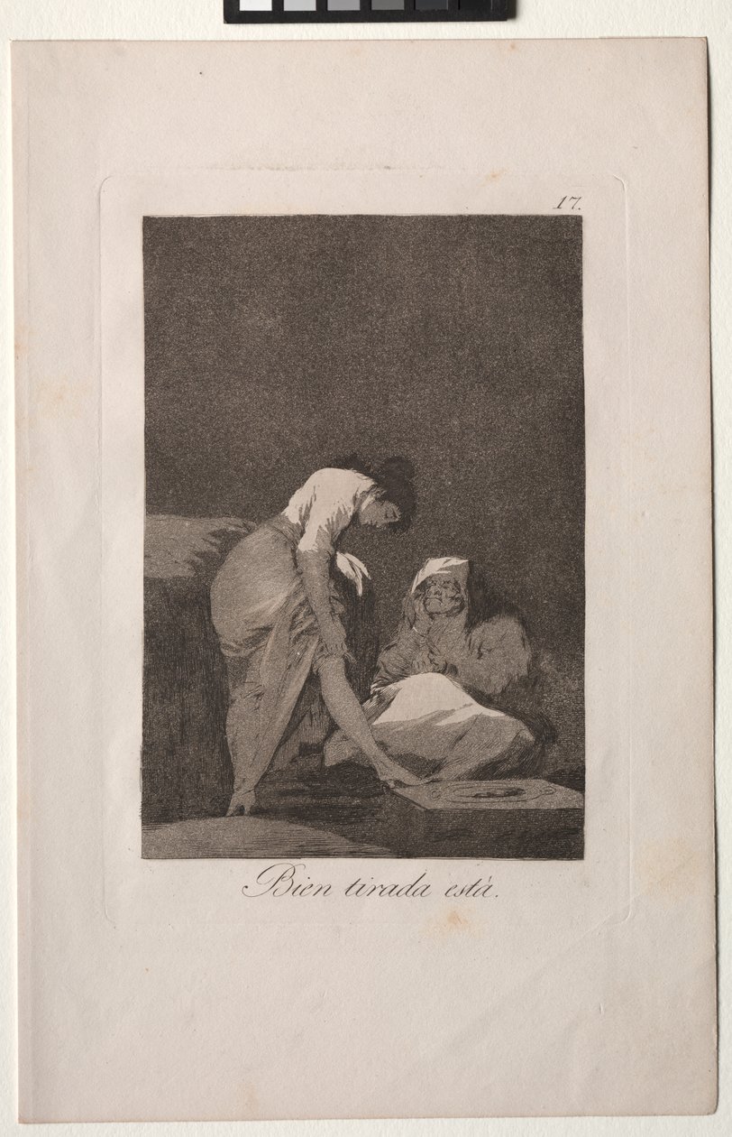 Caprichos: Det är fint sträckt av Francisco de Goya