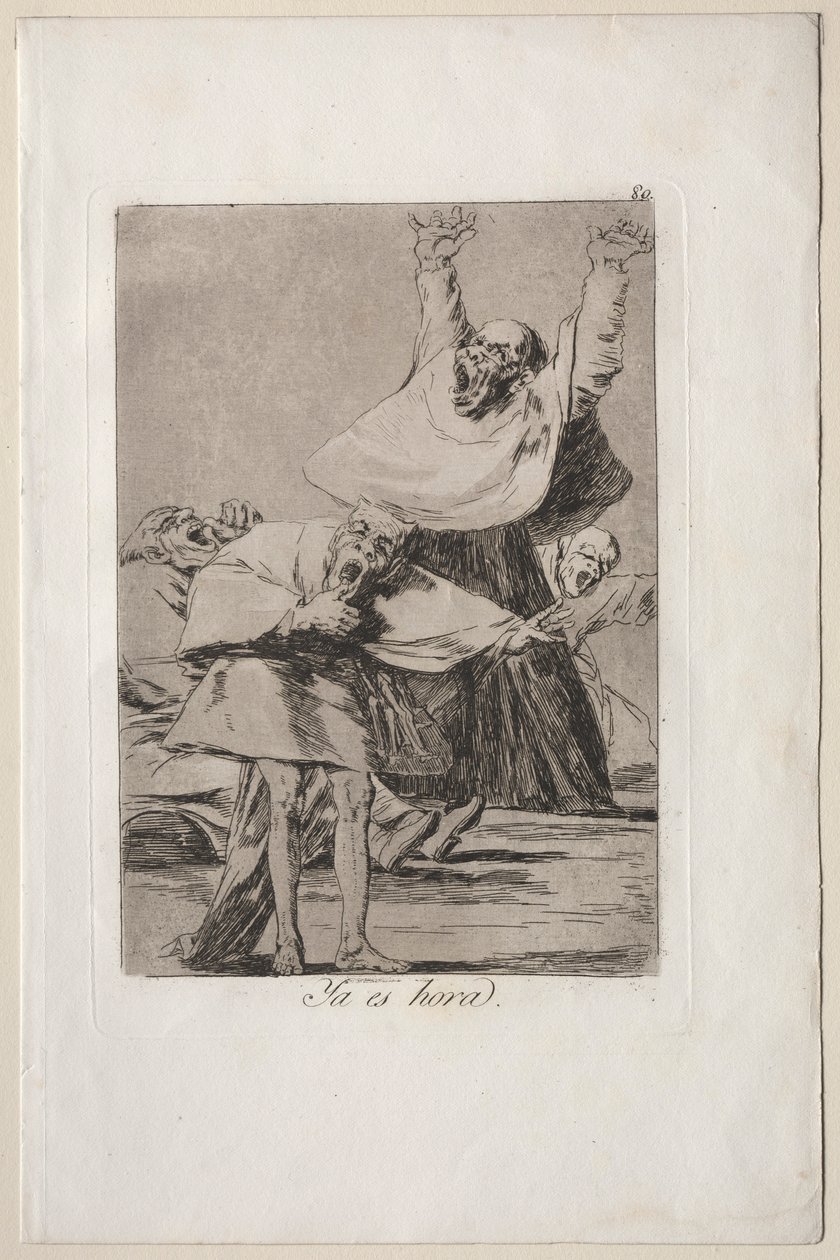 Caprichos: Det är dags. av Francisco de Goya