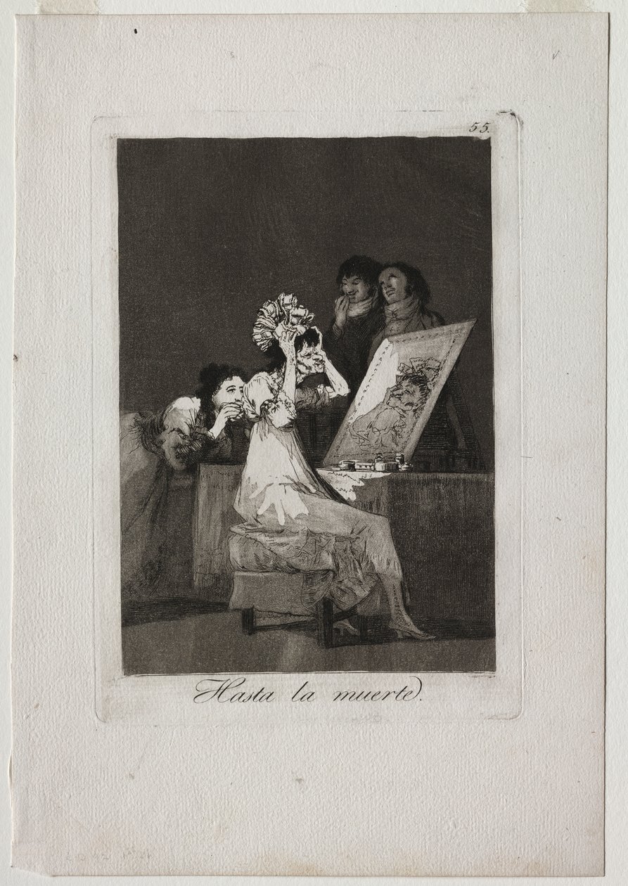 Caprichos: Till döden av Francisco de Goya