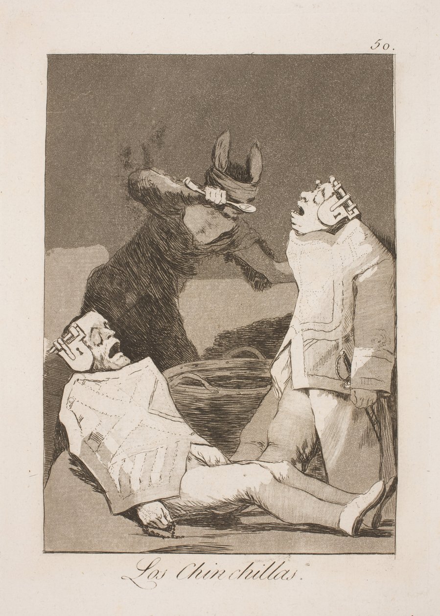 Chinchillarotter av Francisco de Goya