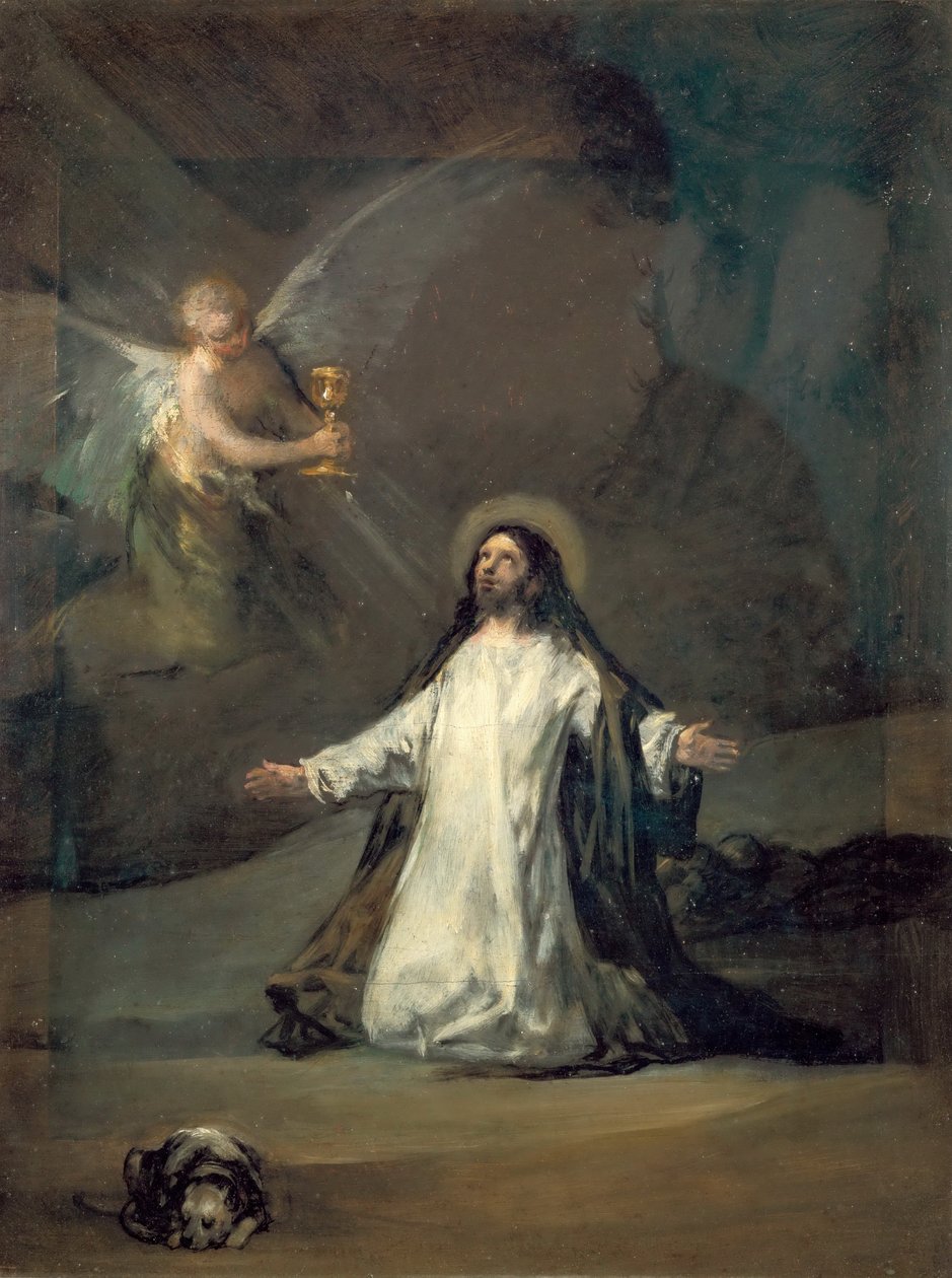 Kristus i Getsemane av Francisco de Goya