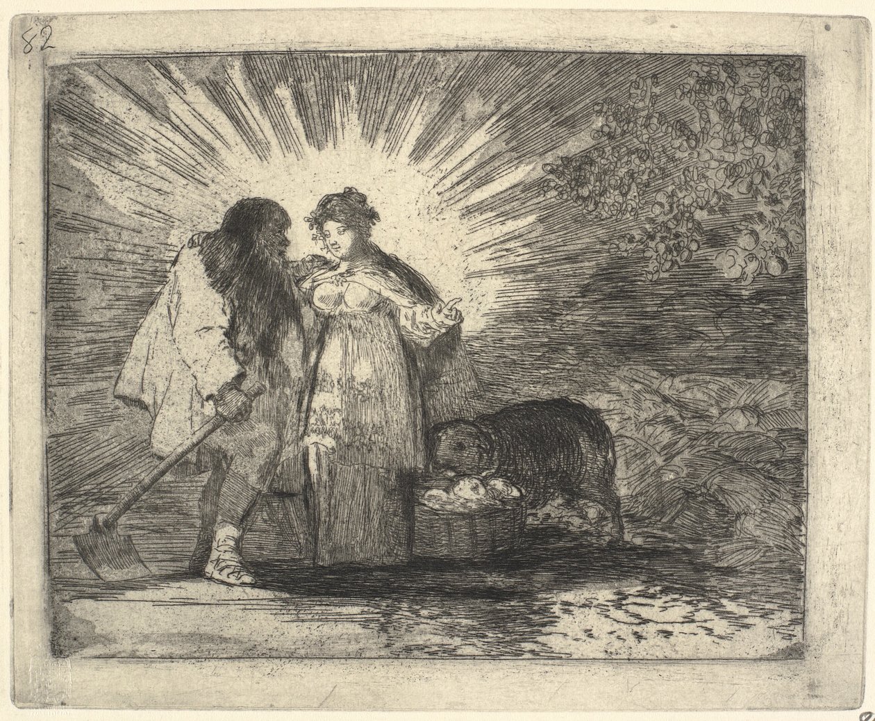 Detta är sanningen (82) av Francisco de Goya