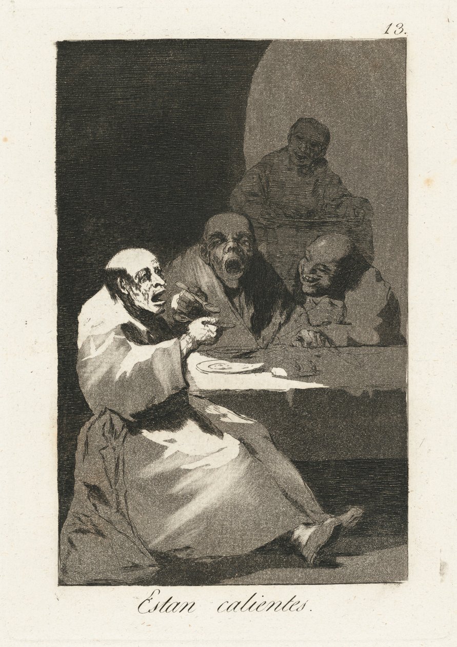 De är heta av Francisco de Goya