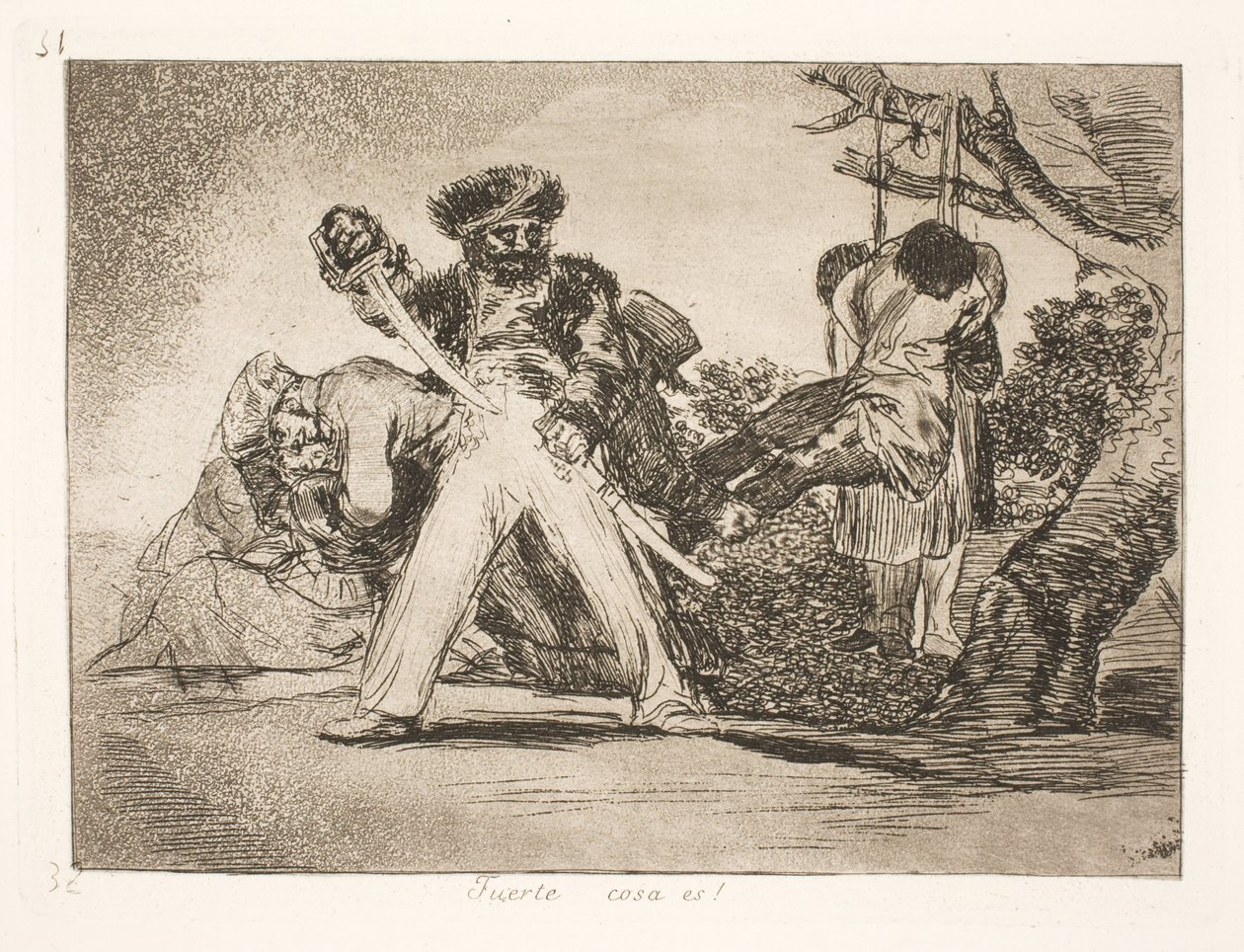 En bouppteckning (31) av Francisco de Goya