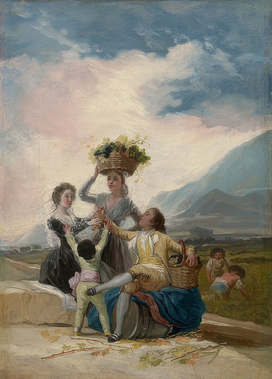 Herbst. 1786 av Francisco de Goya