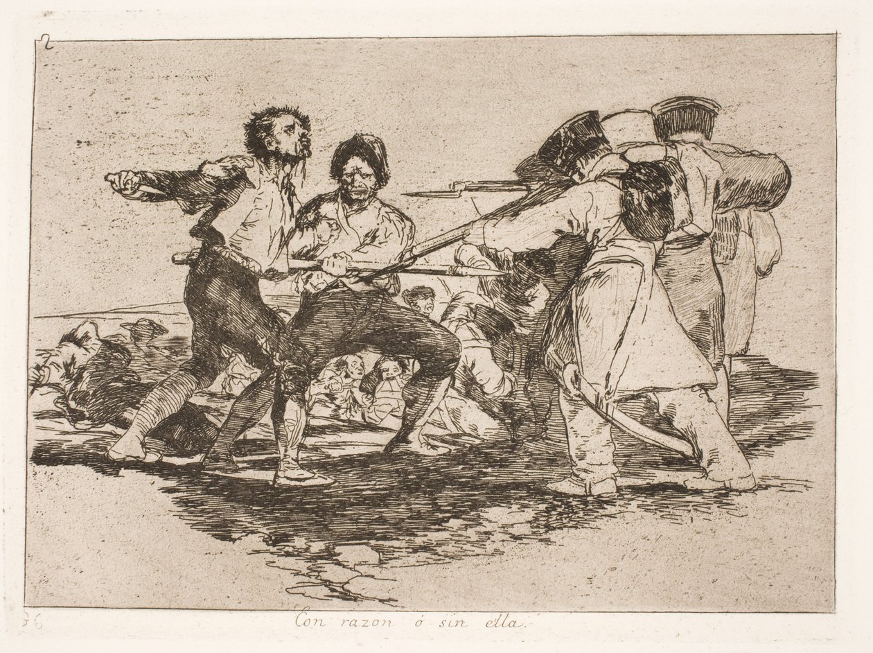 Krigets fasor av Francisco de Goya