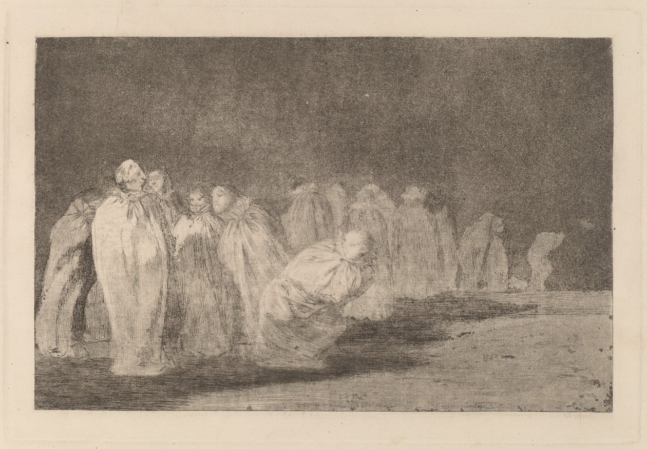 Los ensacados (Männen i säckar) av Francisco de Goya