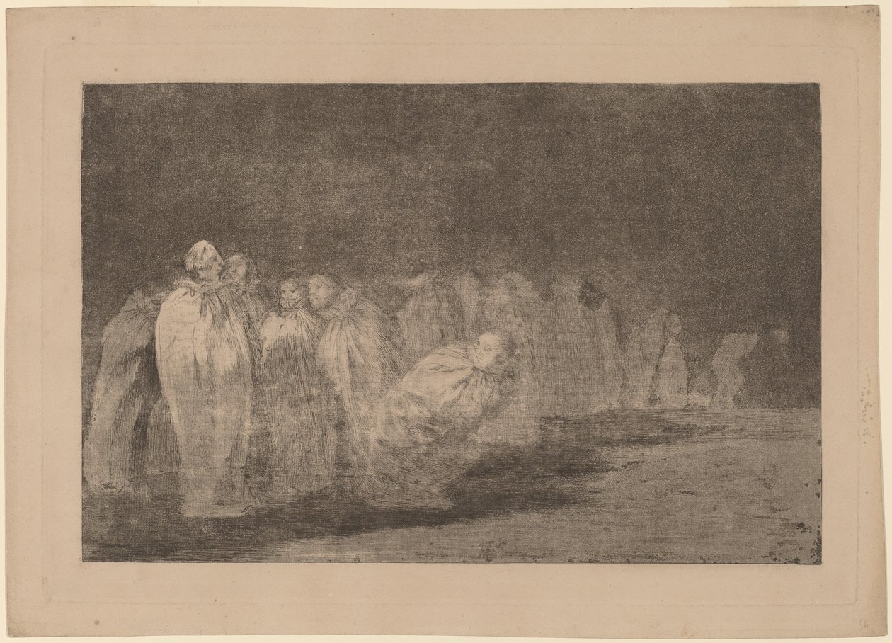 Los ensacados (Männen i säckar) av Francisco de Goya