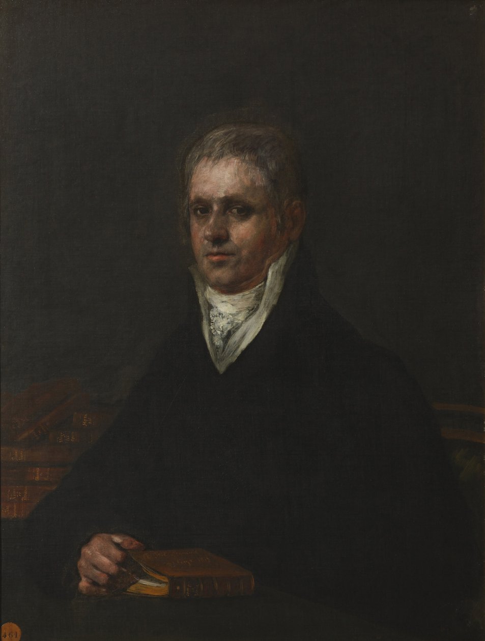 Porträtt av Jose Luis Munarriz av Francisco de Goya