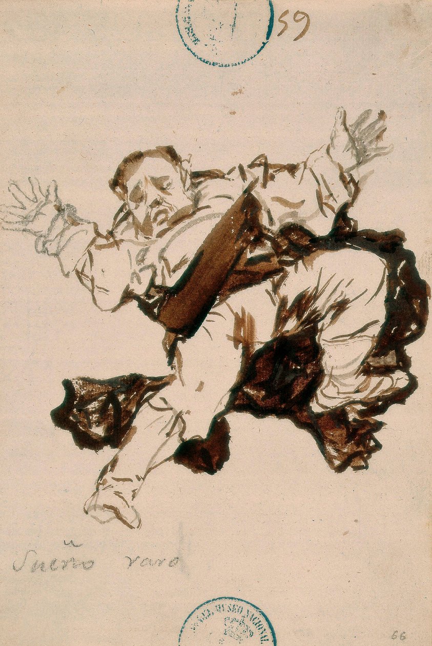 Konstig dröm av Francisco de Goya
