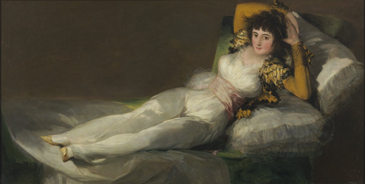 Den klädda Maja, ca. 1800 av Francisco de Goya