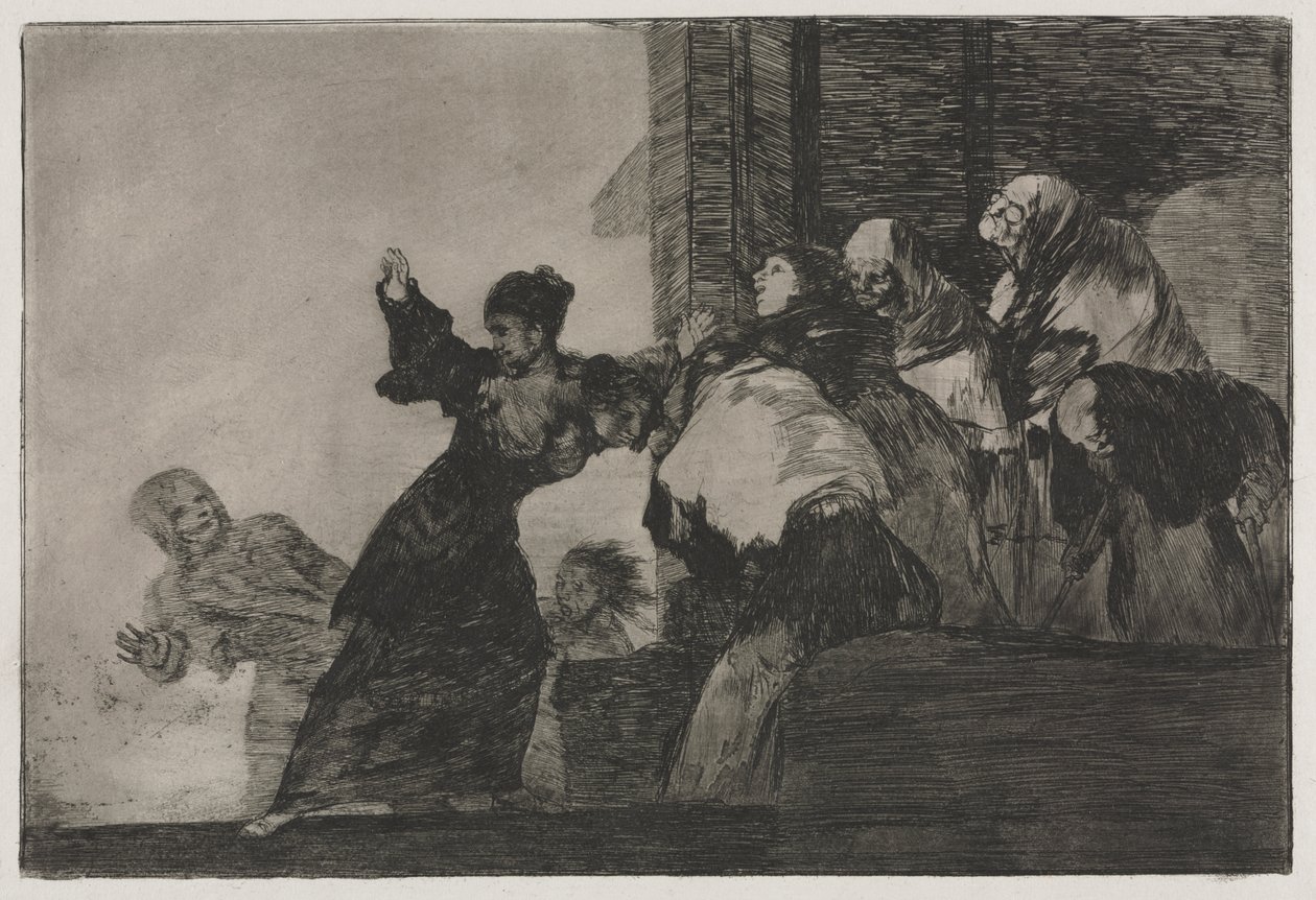 Ordspråken: Stackars dårskap av Francisco de Goya