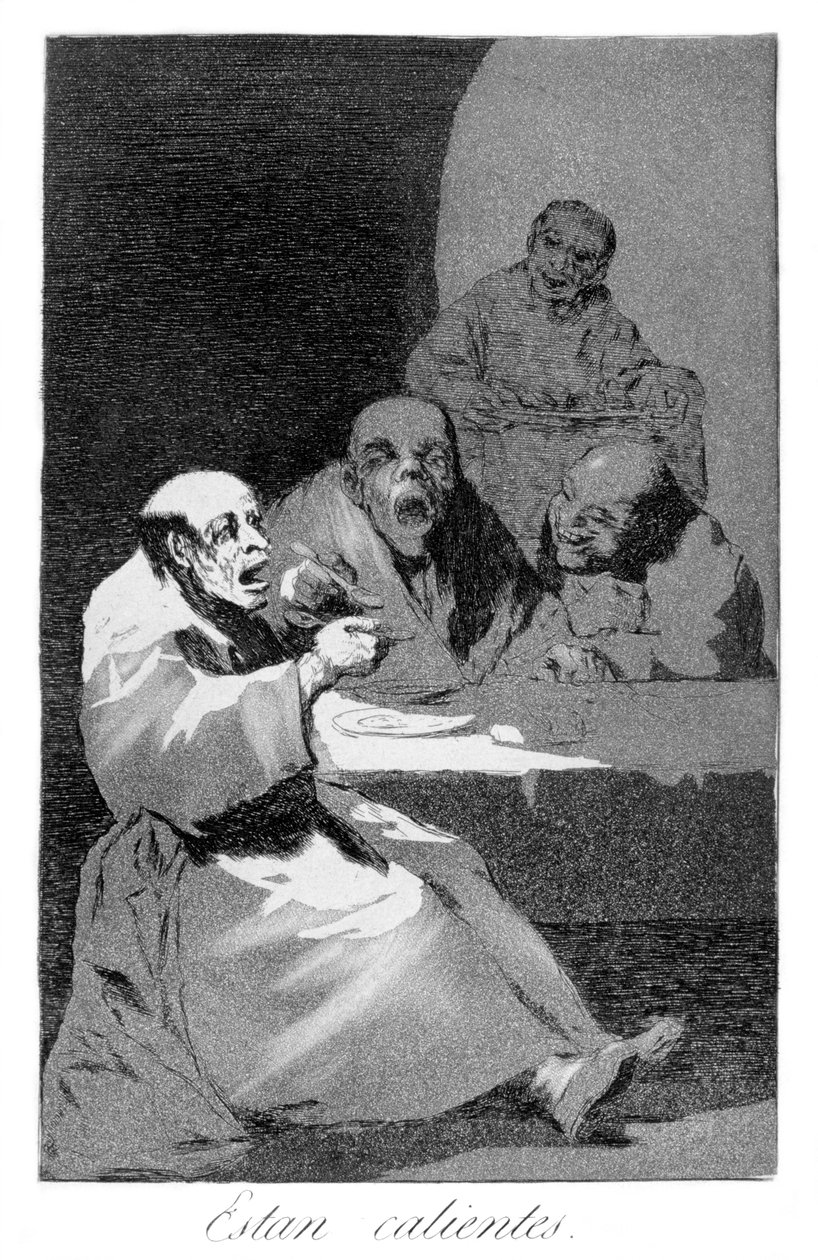 De är heta, 1799 av Francisco de Goya