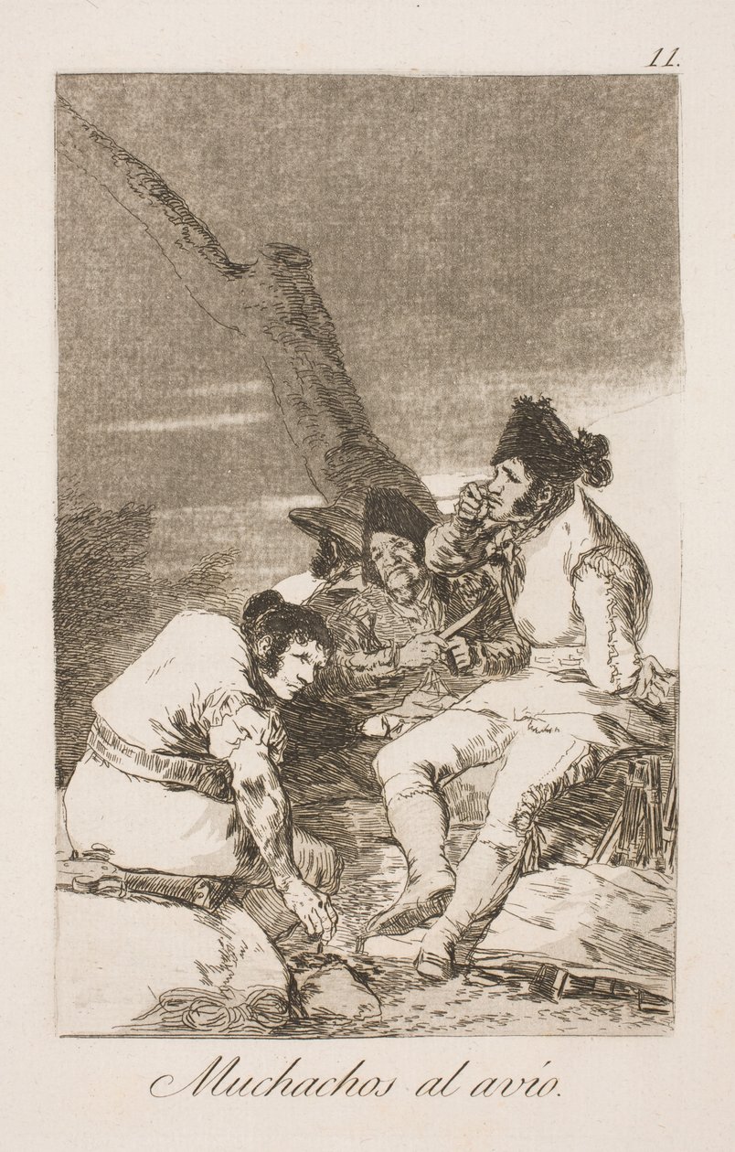 Att jobba pojkar av Francisco de Goya