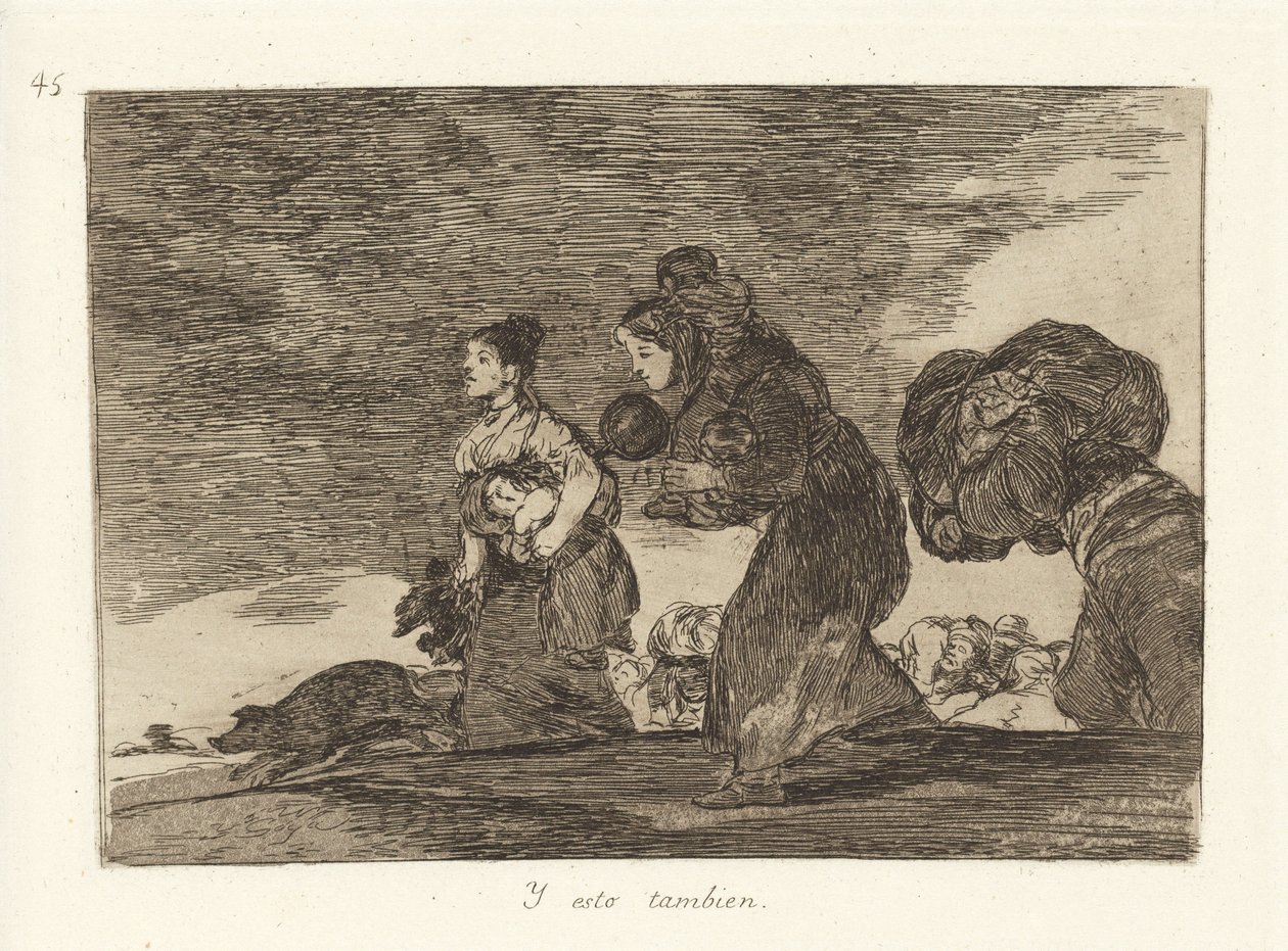 Och det här också (och det här också) av Francisco de Goya