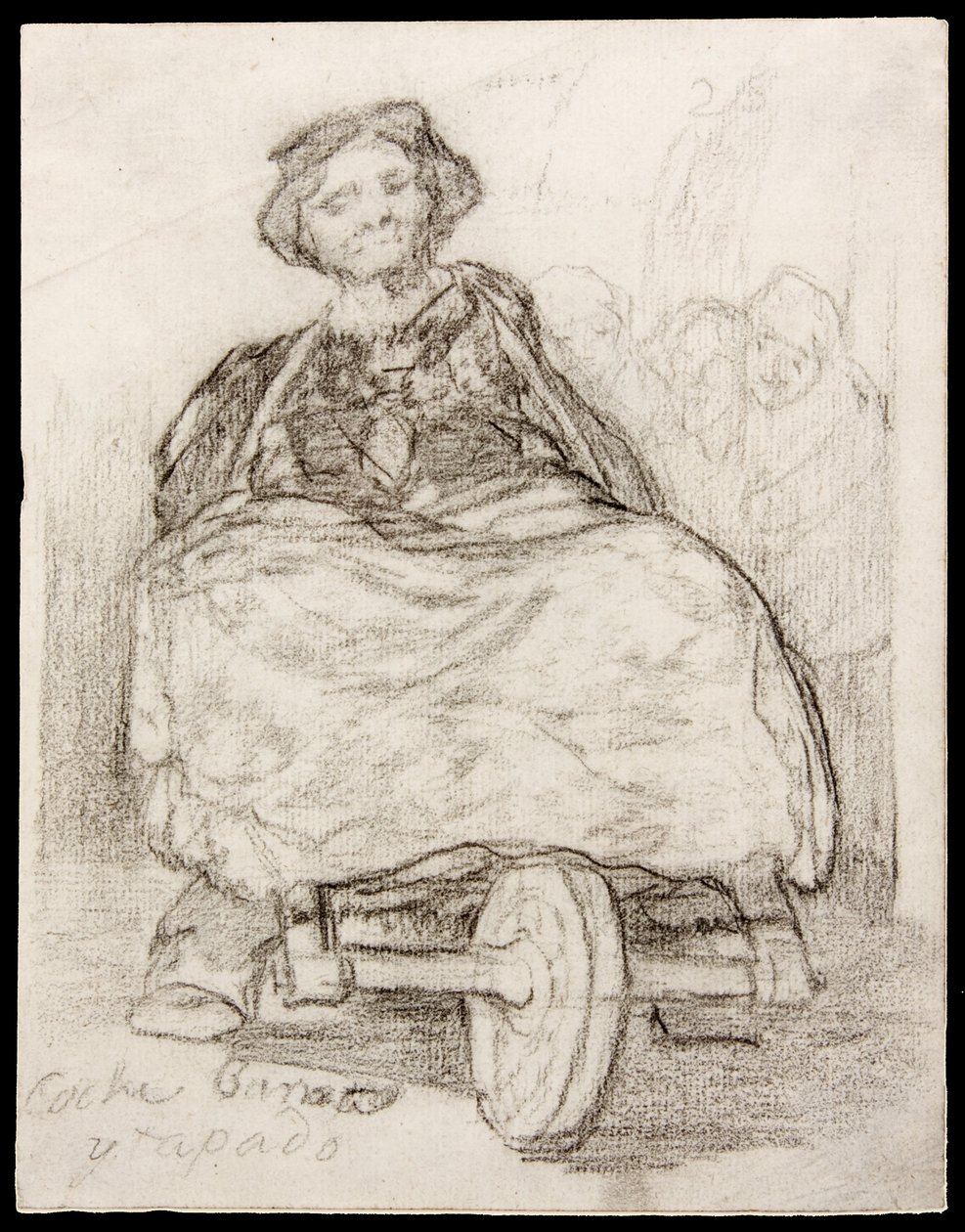 Cheap Covered Coach av Francisco de Goya