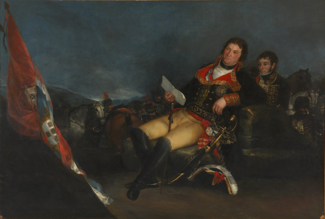 Godoy como general av Francisco de Goya