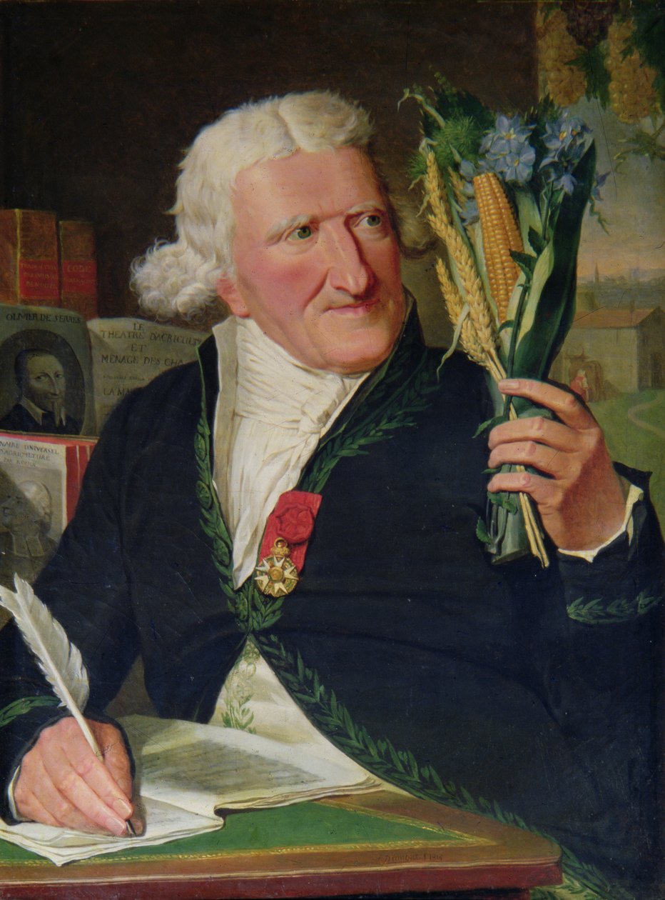 Porträtt av Antoine Augustin Parmentier (1737-1813) av Francois Dumont