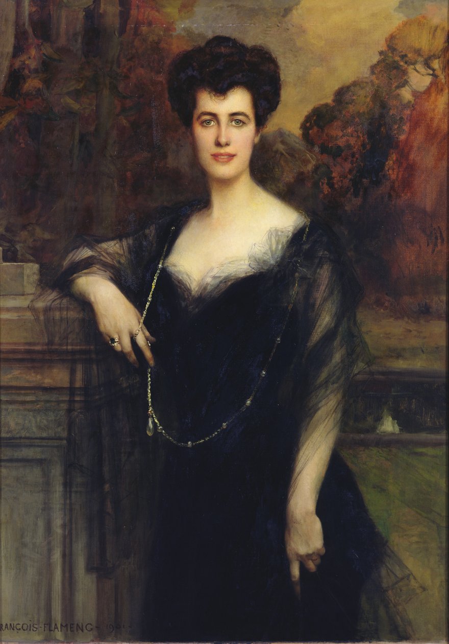 Madame Faure, 1901 av Francois Flameng