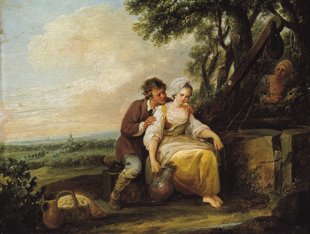 Scen Galante, 1774 av Francois Louis Joseph Watteau