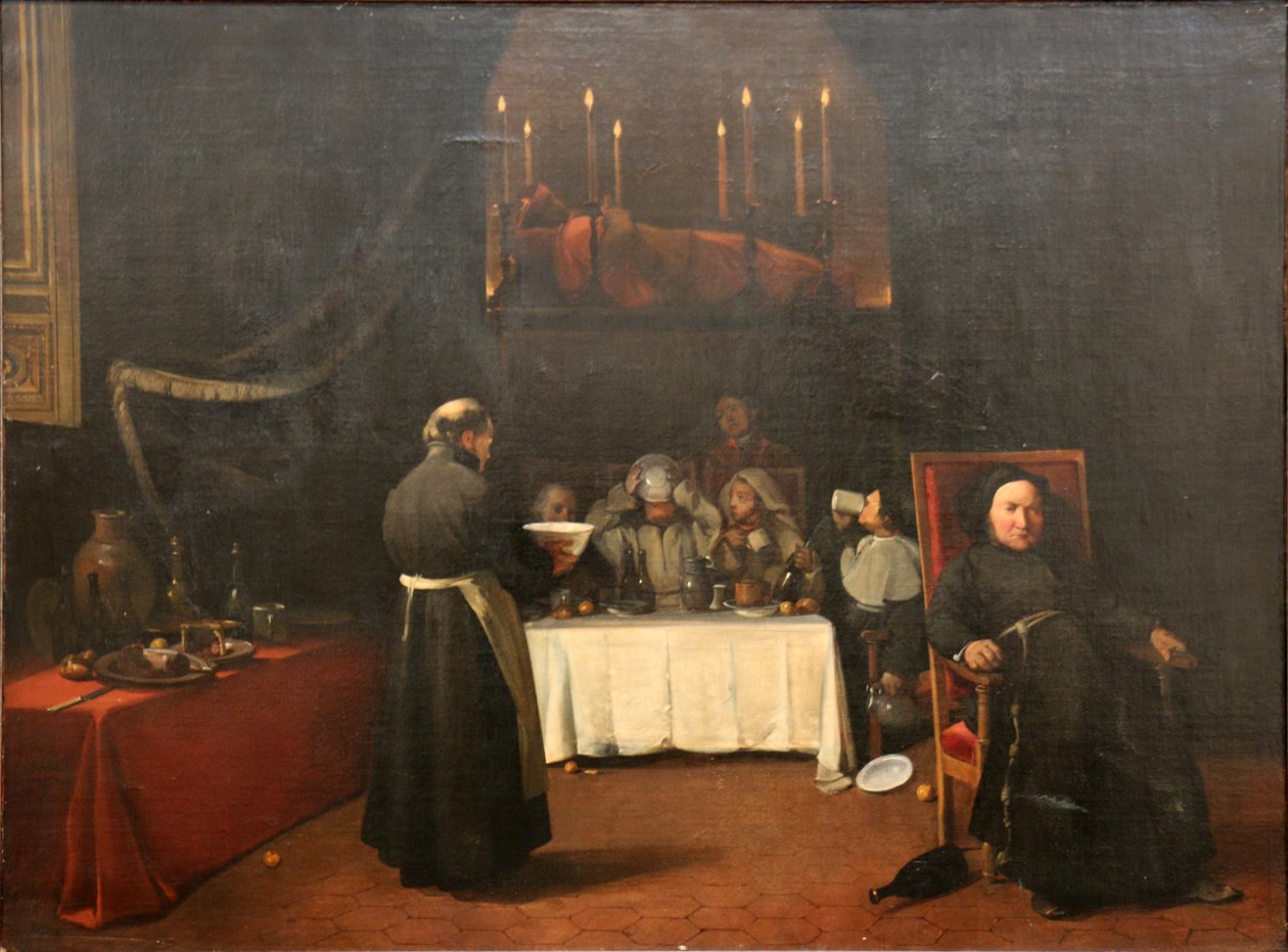 Begravningsvaka av Francois Marius Granet