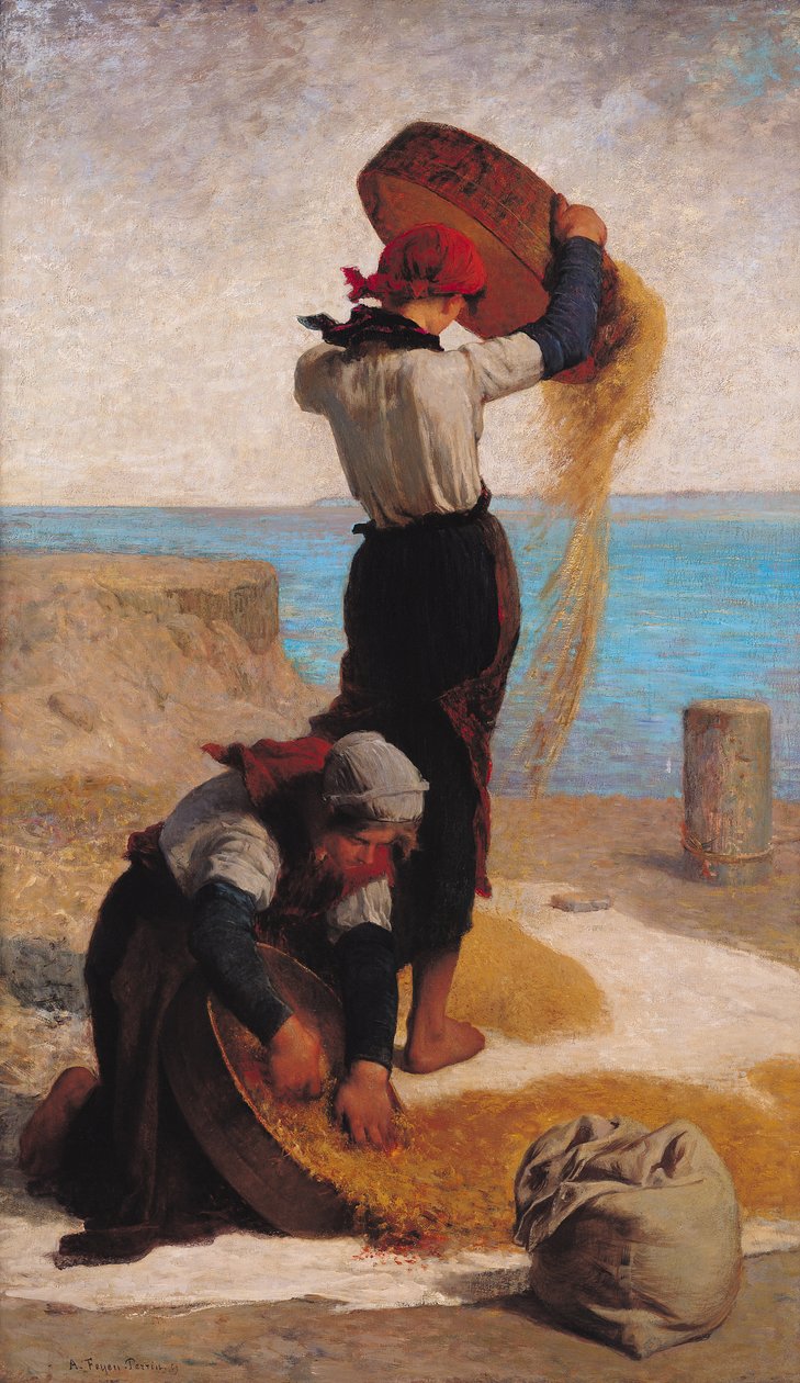Vinnarna, 1869 av Francois Nicolas Augustin Feyen Perrin