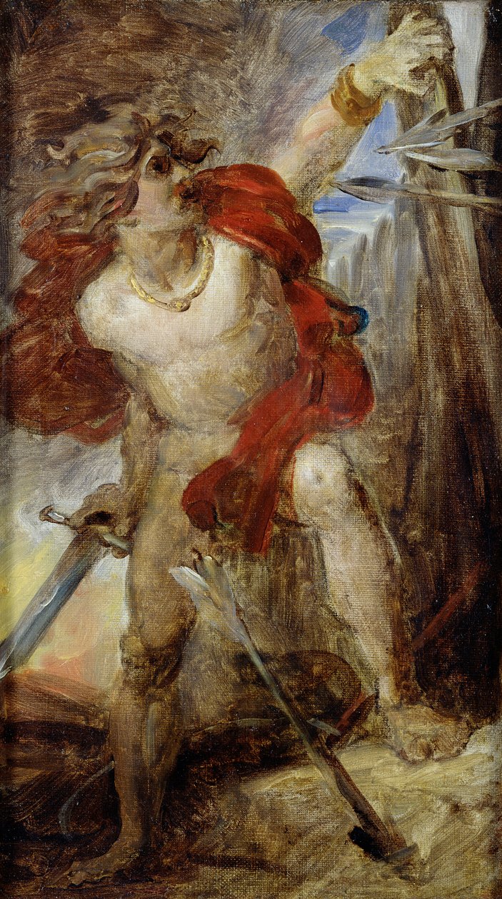 Studera för galliskt mod, c.1830-32 av Baron François Pascal Simon Gérard