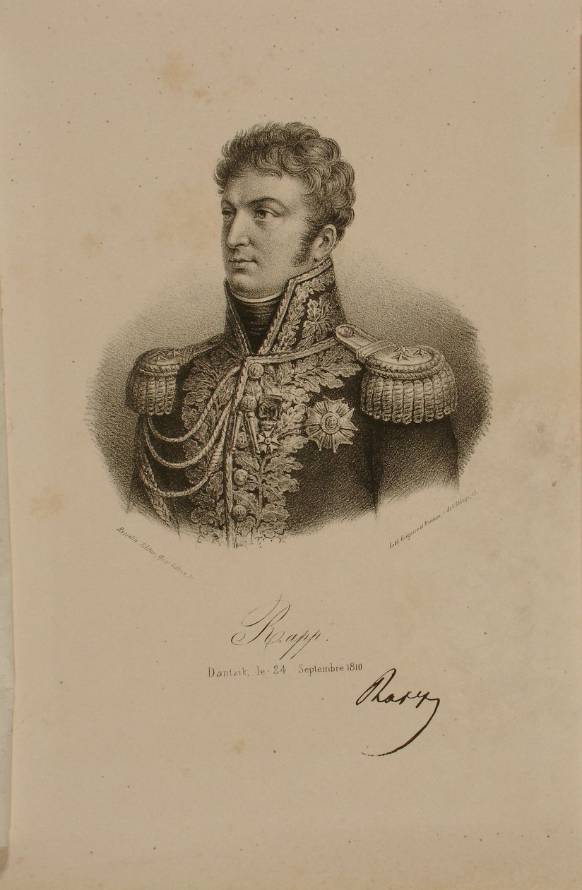 General Jean Rapp (1771-1821) av Francois Seraphin Delpech