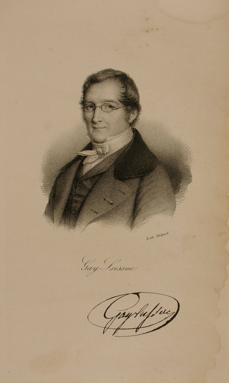 Louis Joseph Gay-Lussac (1778-1850) av Francois Seraphin Delpech