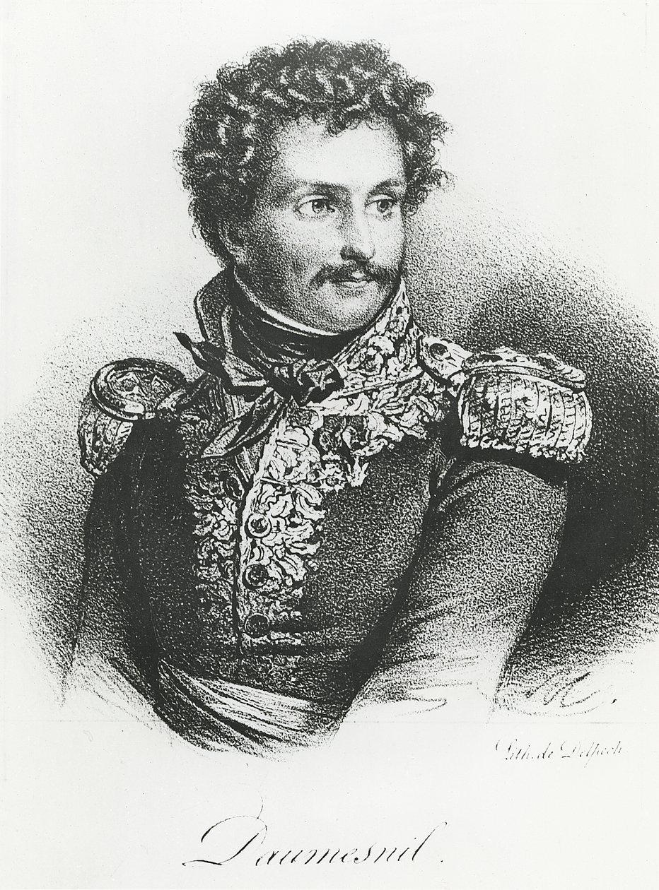 Pierre Daumesnil av Francois Seraphin Delpech