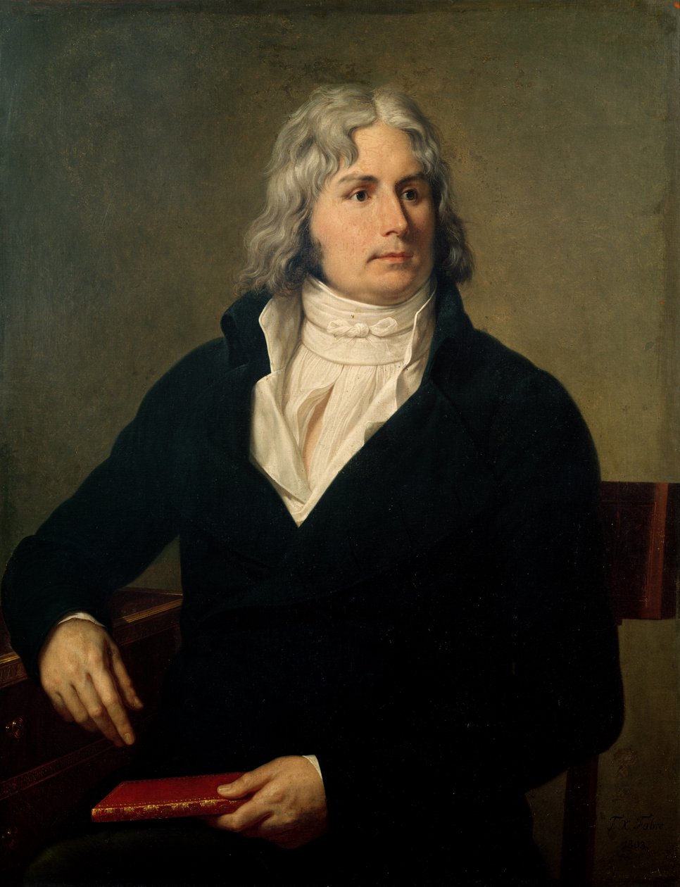 Louis-Francois Bertin (1766-1841) c.1803 av Francois Xavier Fabre