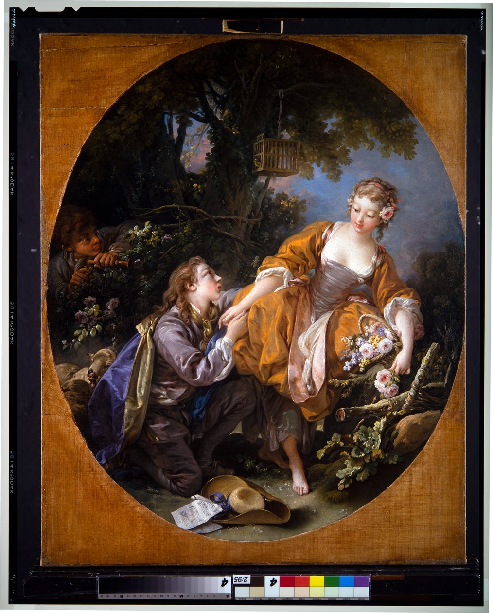 Galant pastoral av François Boucher