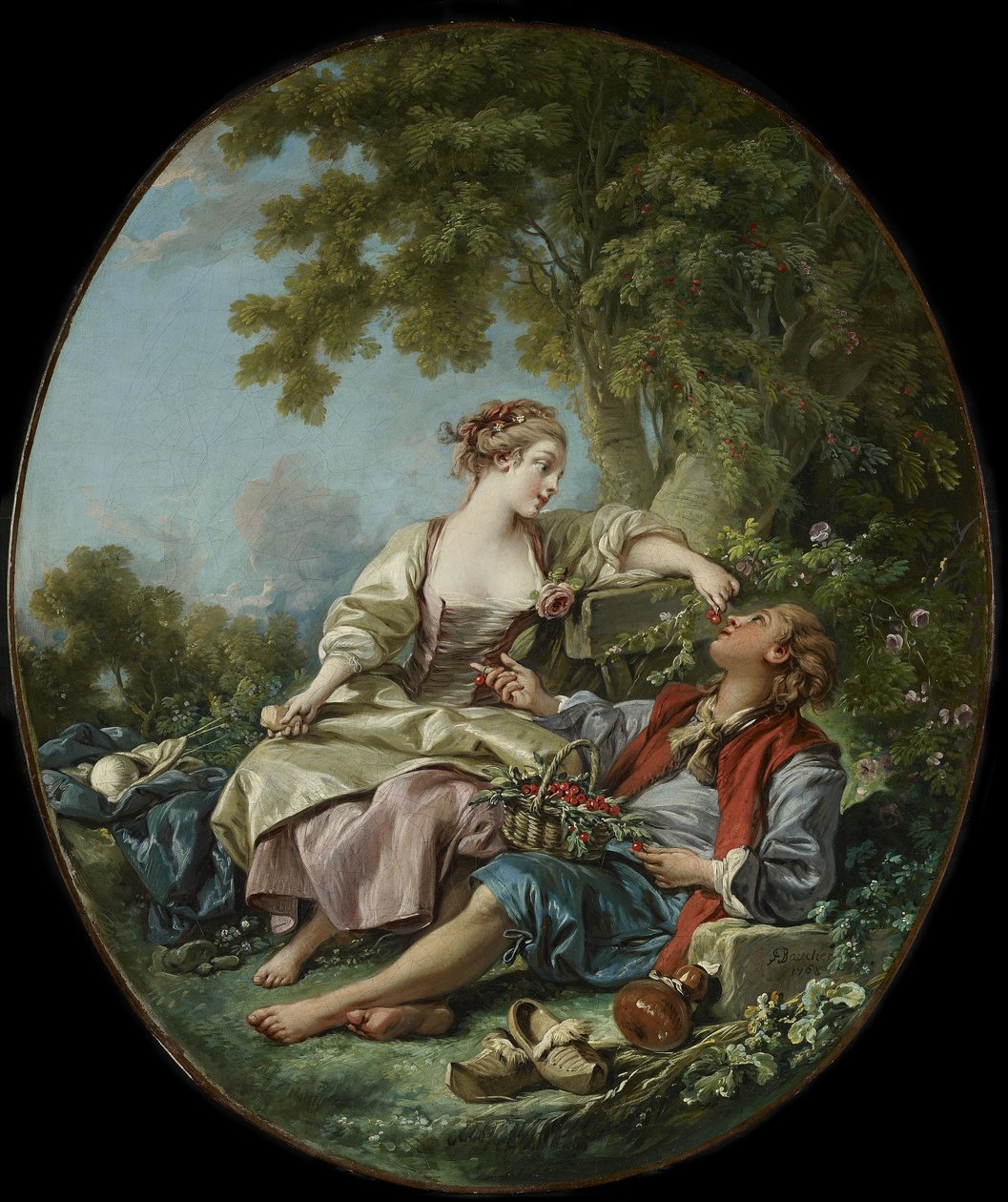 Les Sabots [Träskorna] av François Boucher
