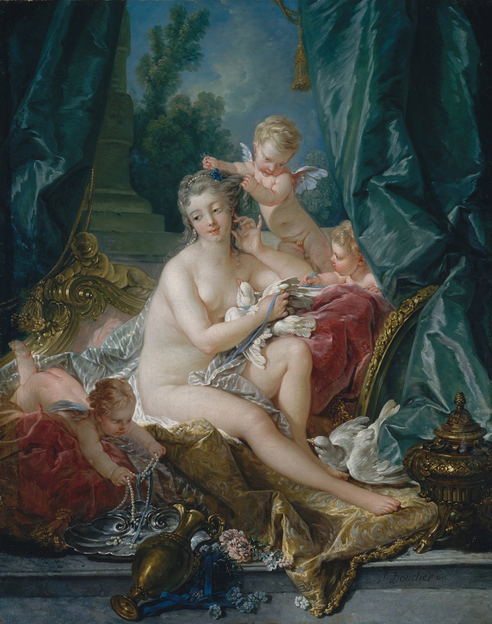 Venus toalett av François Boucher